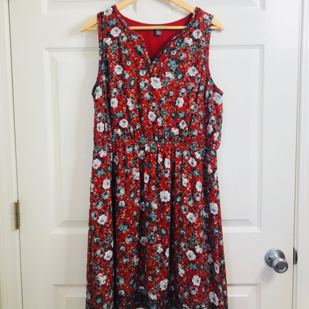 Embroidered Market & Spruce dress